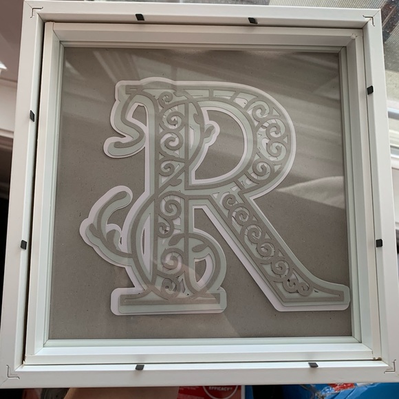 Custom 3D Letter with Name 8x8 shadowbox - Picture 3 of 9